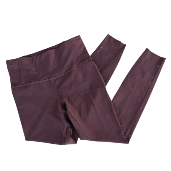 Lululemon Zoned In Tight 27” Envelope Pocket Brown Earth Size 10 - Picture 8 of 9